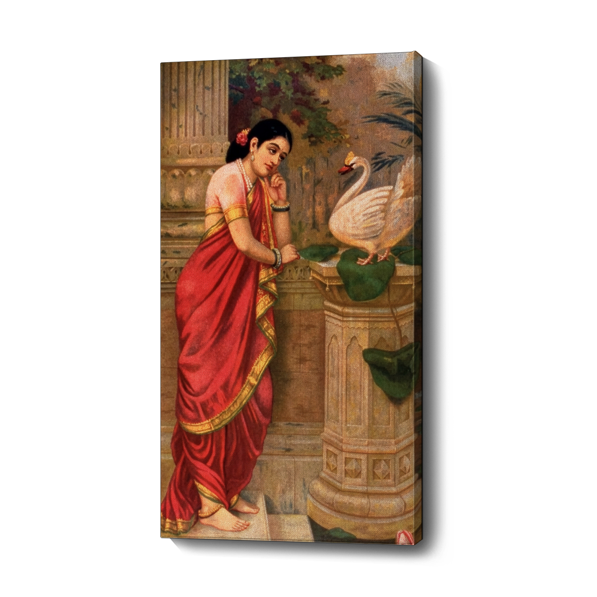 Picasoul - Picasoul Curated - Woman With Swan 01 - Wall Decor