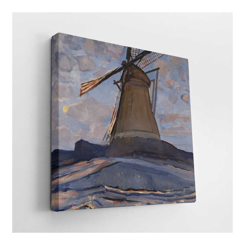 Picasoul - Picasoul Curated - Windmill At Sunset - Wall Decor