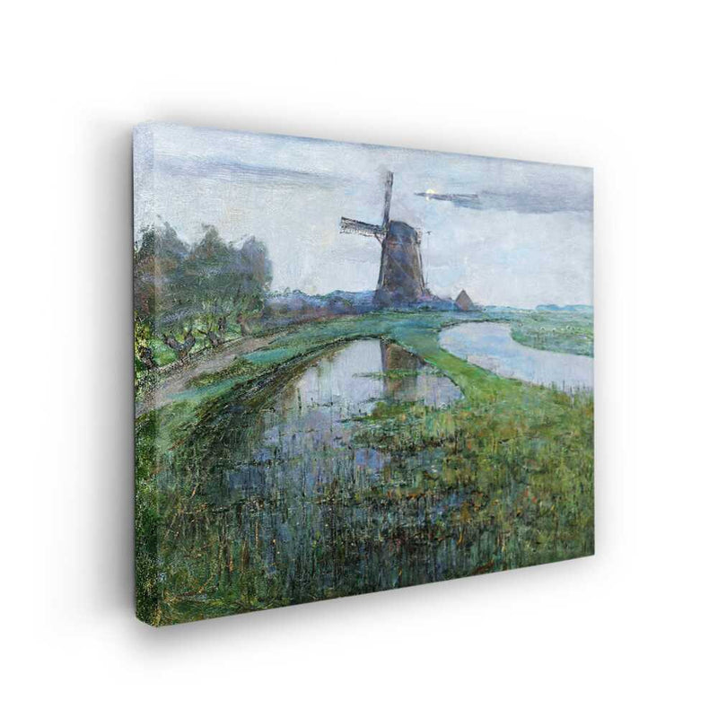 Picasoul - Picasoul Curated - Windmill Landscape - Wall Decor