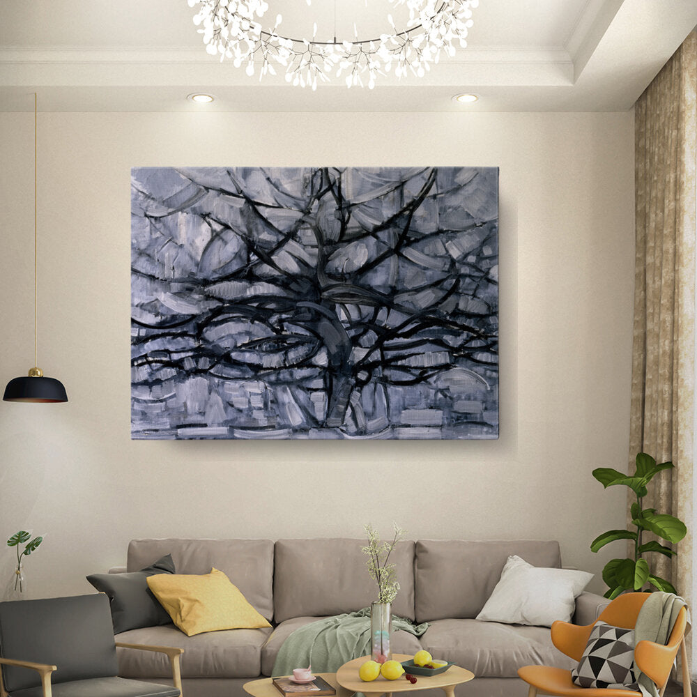 Abstract Tree Silhouette