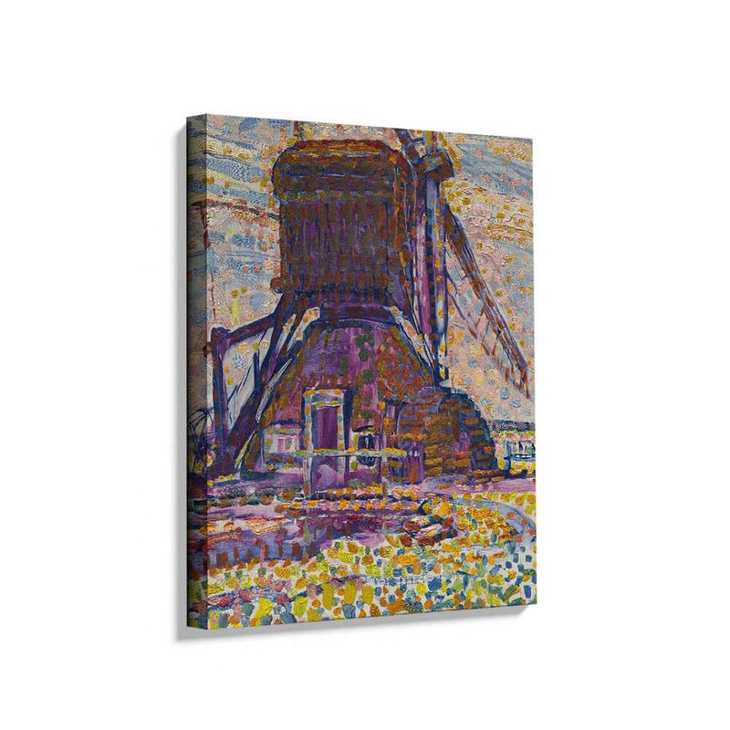 Picasoul - Picasoul Curated - Colorful Windmill Landscape - Wall Decor