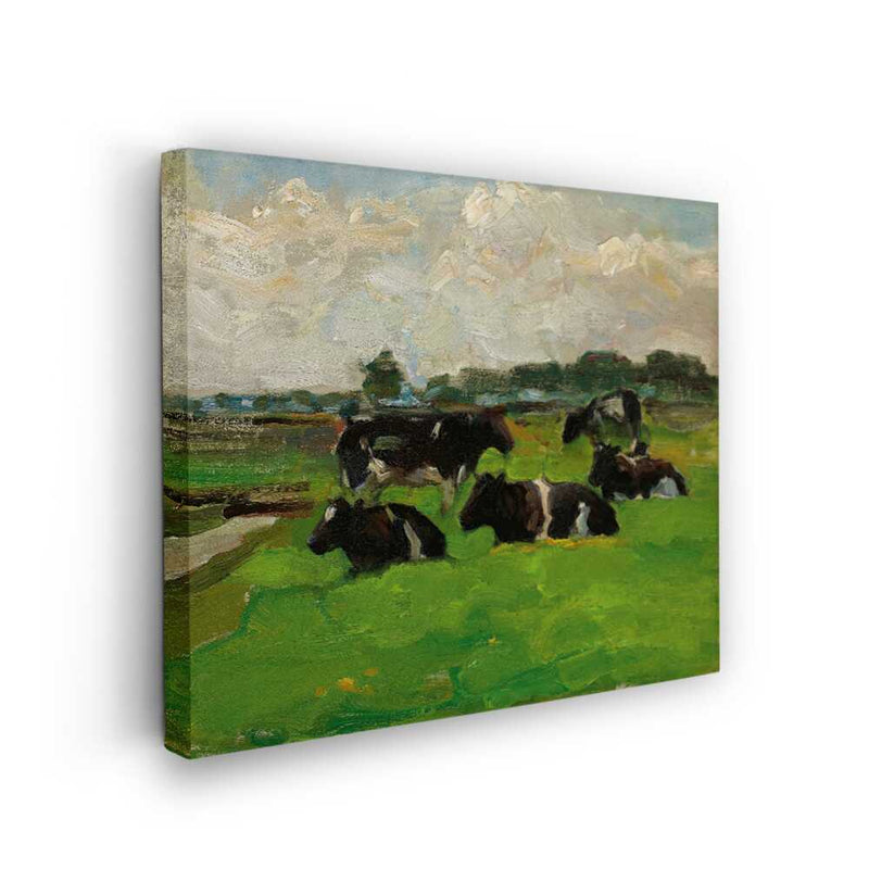 Picasoul - Picasoul Curated - Cows In The Meadow - Wall Decor