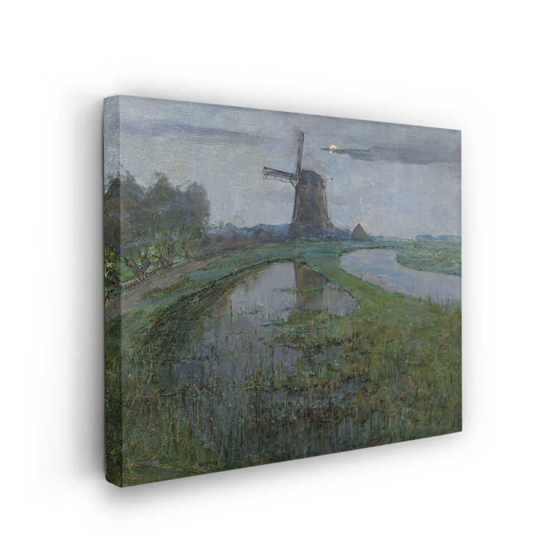 Picasoul - Picasoul Curated - Windmill At Dusk - Wall Decor