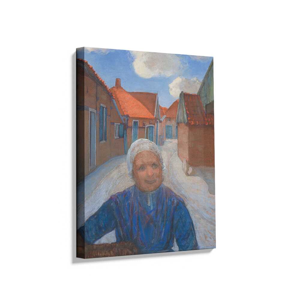 Picasoul - Picasoul Curated - Portrait Of A Woman In The Village - Wall Decor