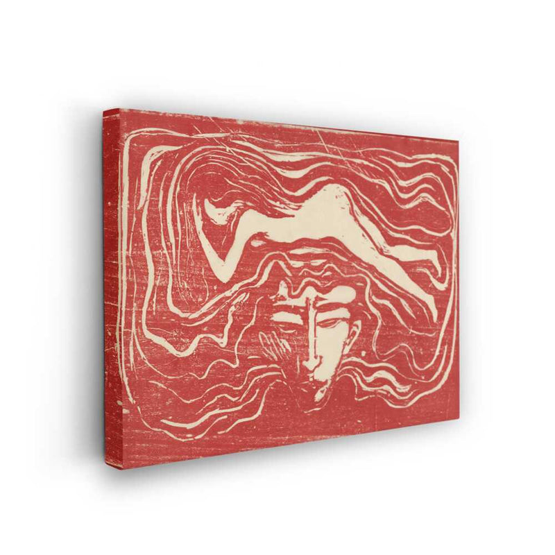 Picasoul - Picasoul Curated - Red Abstract Form - Wall Decor