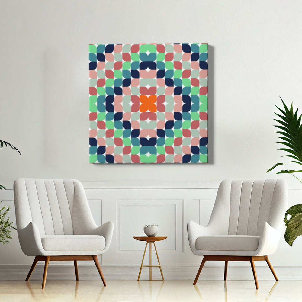 Colorful Patterned Geometrics