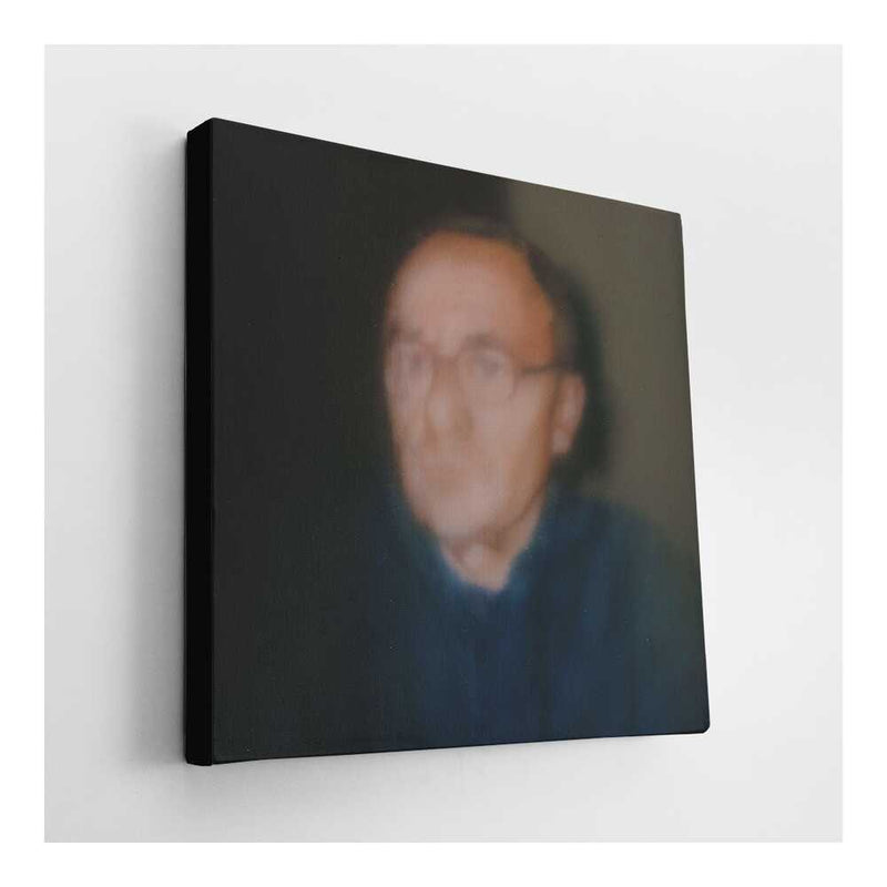 Picasoul - Picasoul Curated - Blurry Portrait Of An Elderly Man - Wall Decor