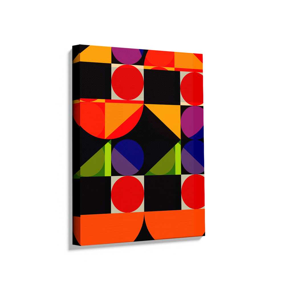 Picasoul - Picasoul Curated - Colorful Geometry 001 - Wall Decor