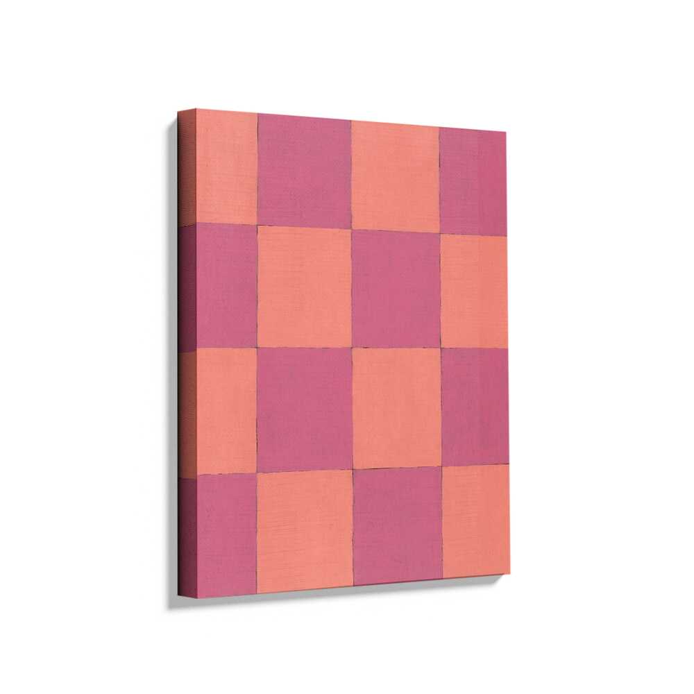 Picasoul - Picasoul Curated - Pink And Peach Patterns - Wall Decor