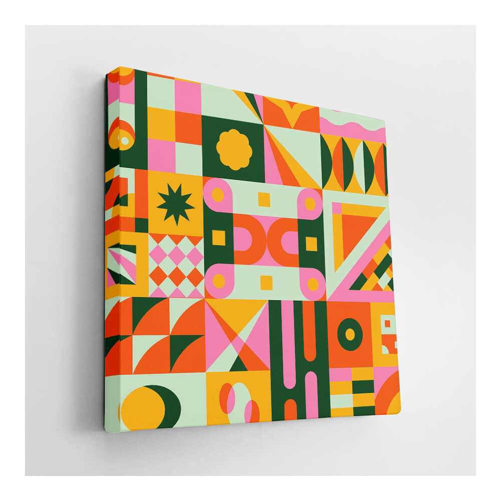 Picasoul - Picasoul Curated - Colorful Geometric Patterns - Wall Decor