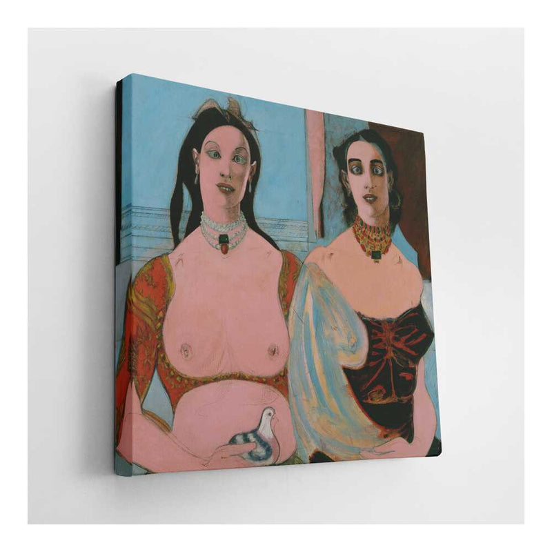 Picasoul - Picasoul Curated - Two Women With A Dove - Wall Decor