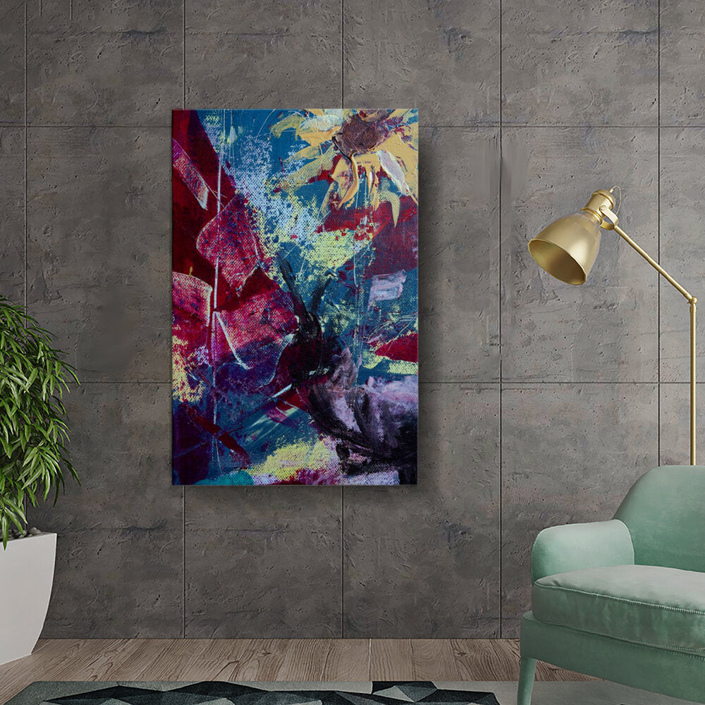 Vibrant Floral Burst 001