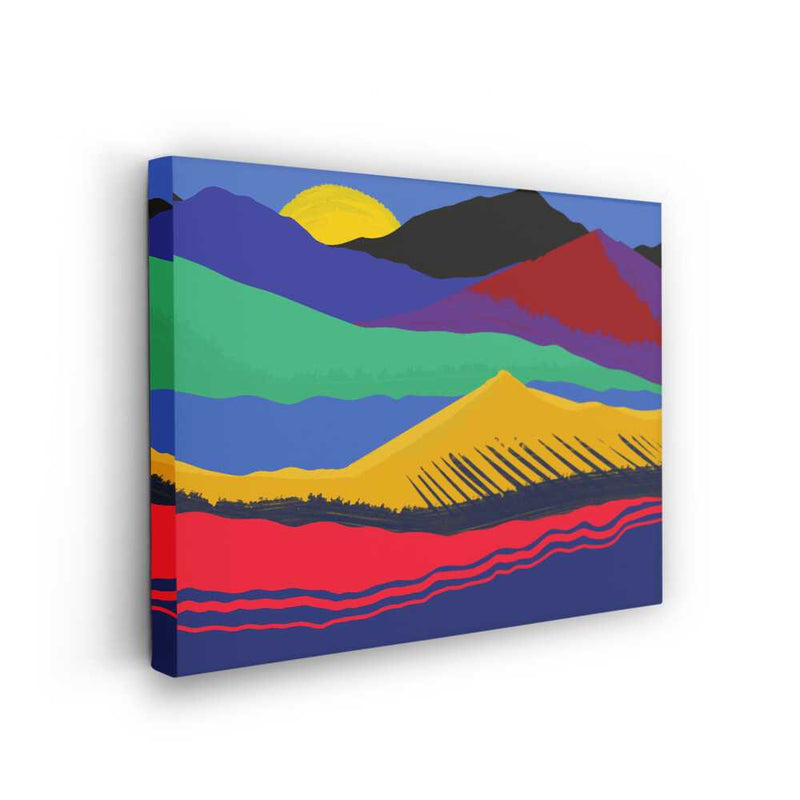 Picasoul - Picasoul Curated - Vibrant Landscape Harmony - Wall Decor