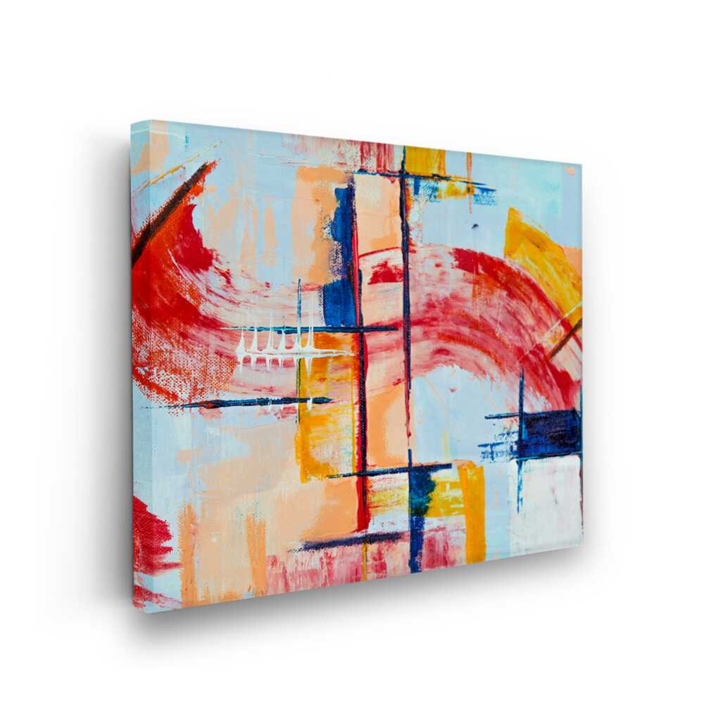 Picasoul - Picasoul Curated - Vibrant Abstract Lines - Wall Decor