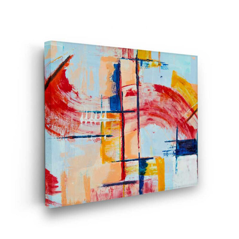 Picasoul - Picasoul Curated - Vibrant Abstract Lines - Wall Decor
