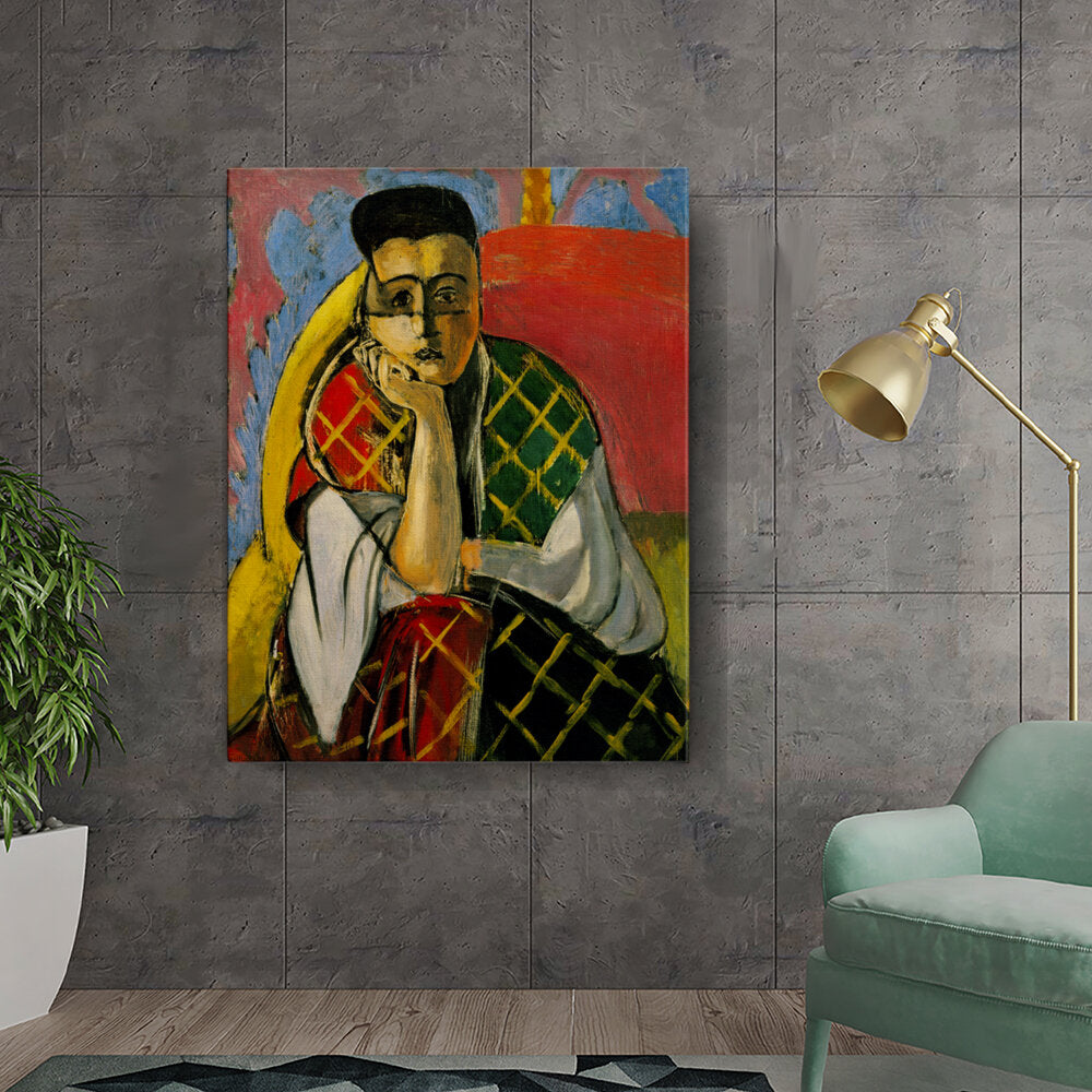 Contemplative Figure 001