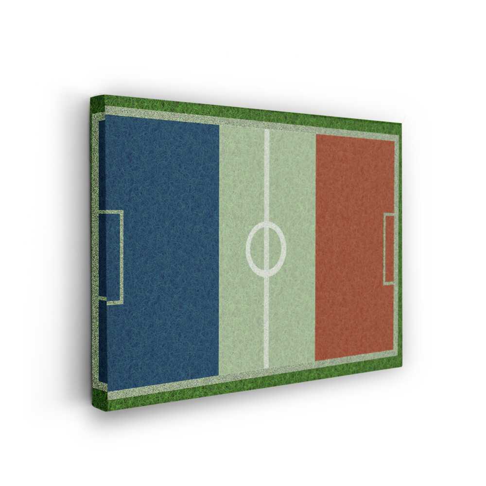 Picasoul - Picasoul Curated - Colorful Soccer Field Design - Wall Decor