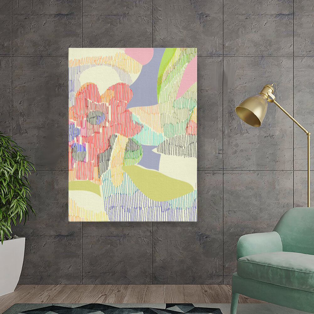 Colorful Floral Abstraction