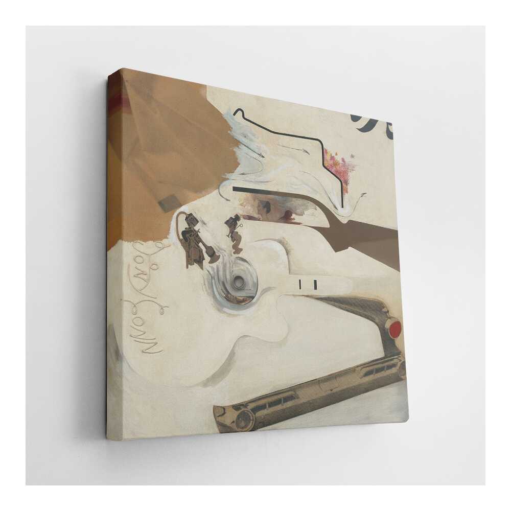 Picasoul - Picasoul Curated - Abstract Composition With Guitar - Wall Decor
