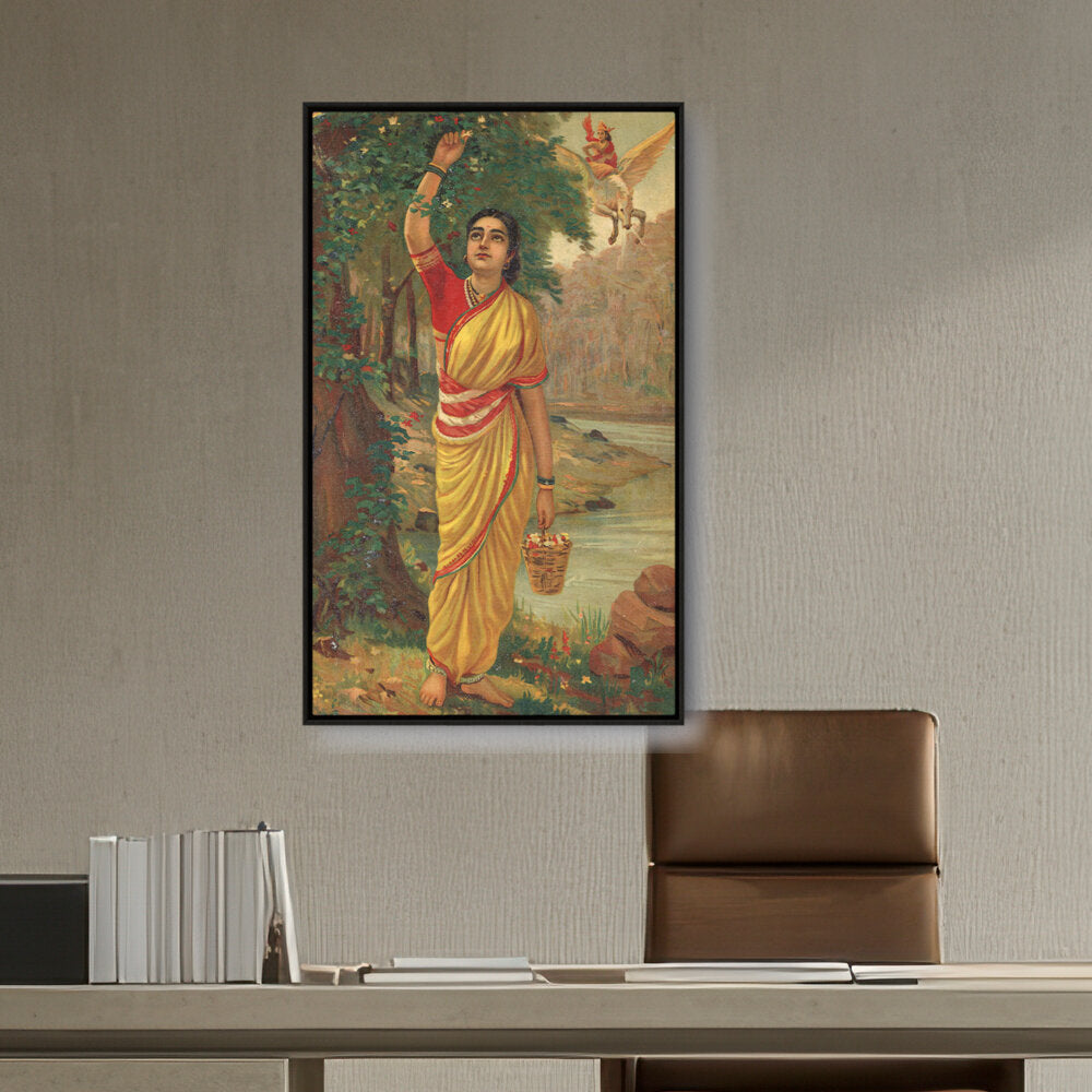 Ahalya Indravalokan - FLOATING FRAME