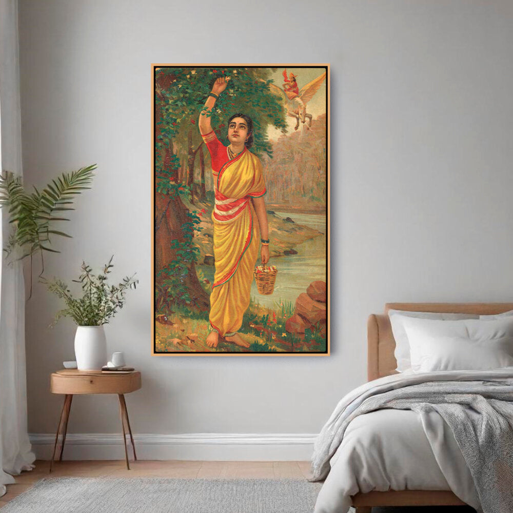 Ahalya Indravalokan - FLOATING FRAME