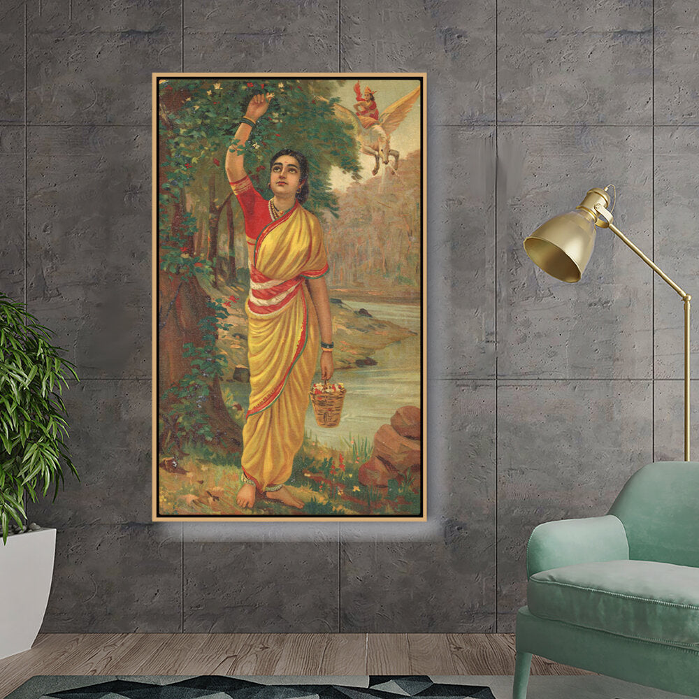 Ahalya Indravalokan - FLOATING FRAME