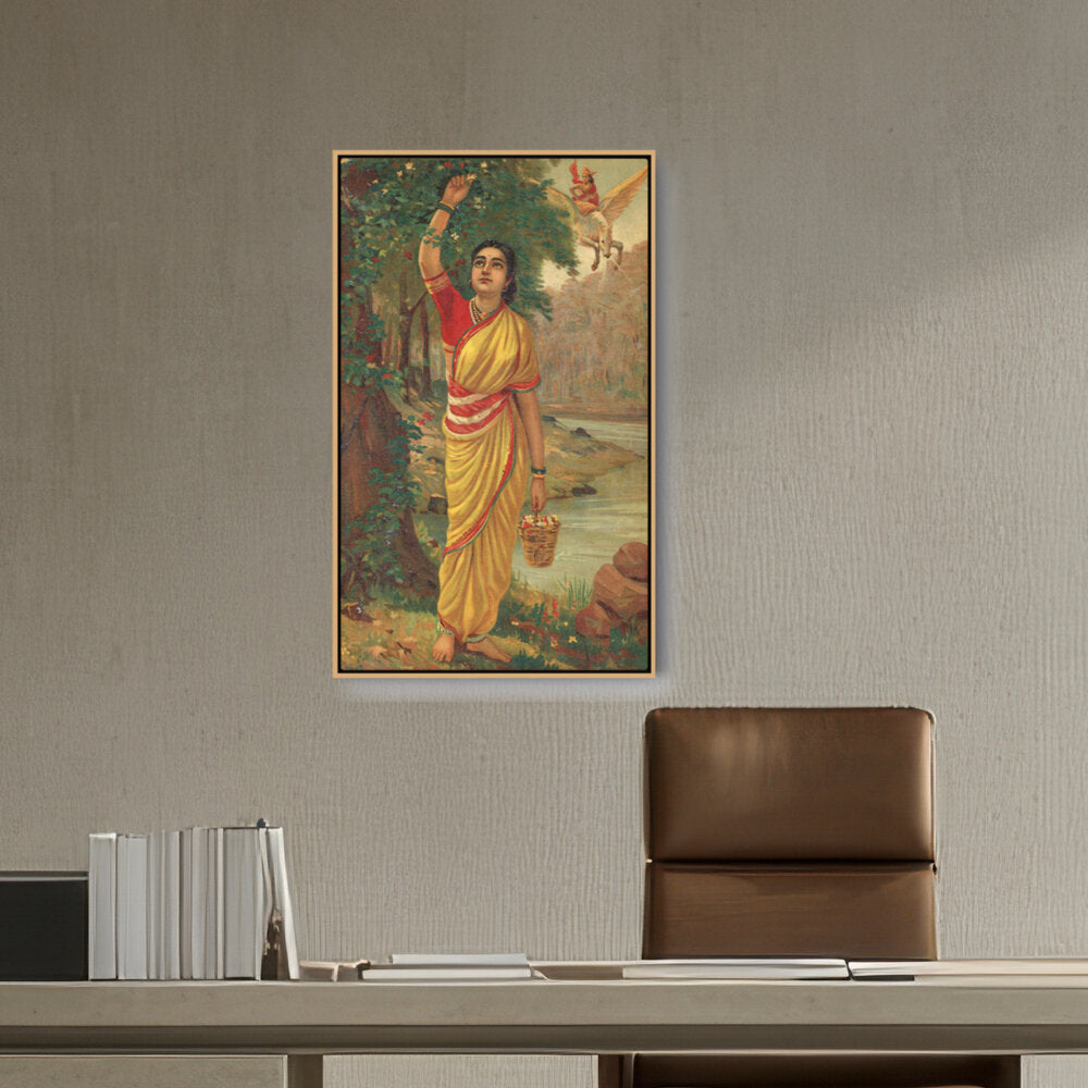 Ahalya Indravalokan - FLOATING FRAME