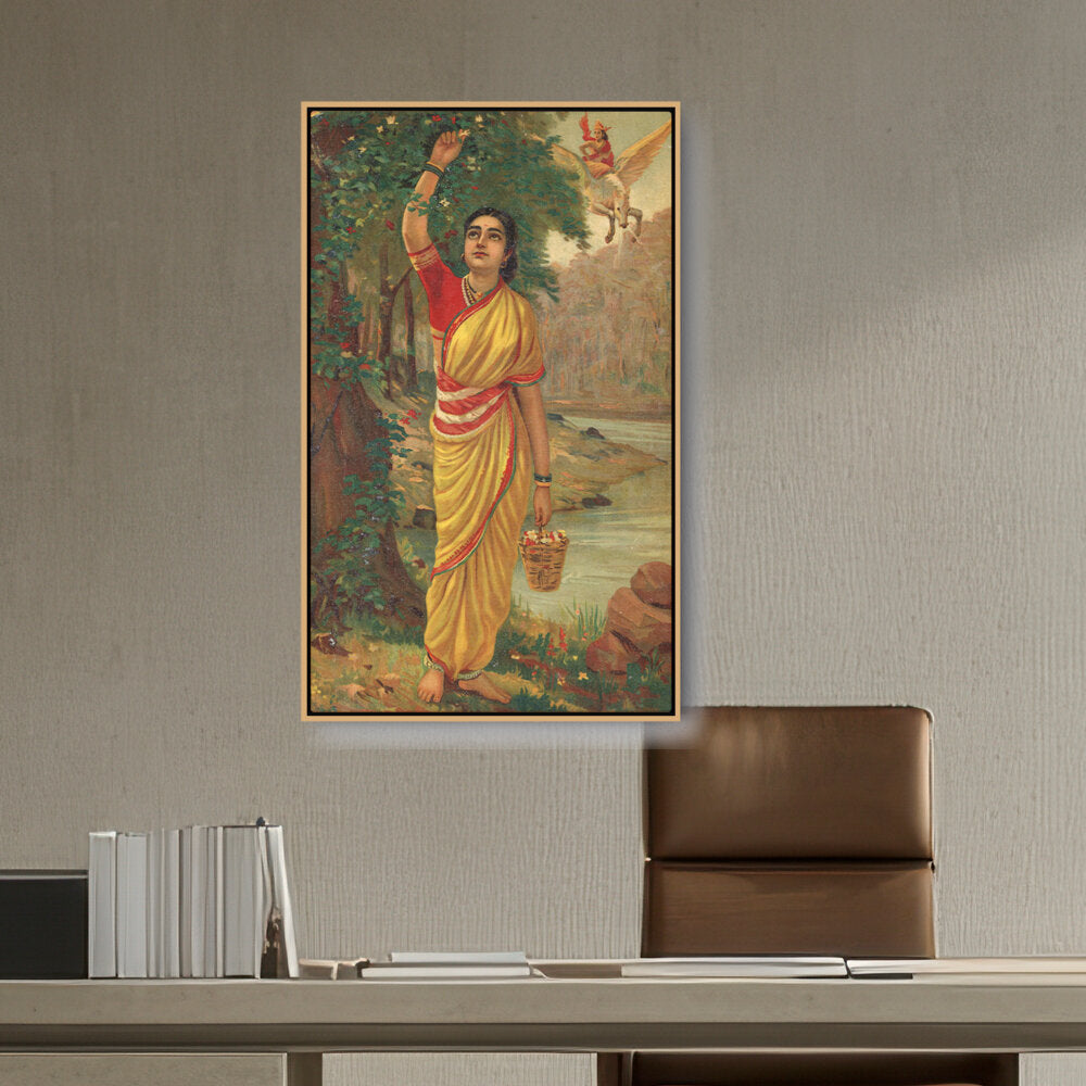Ahalya Indravalokan - FLOATING FRAME