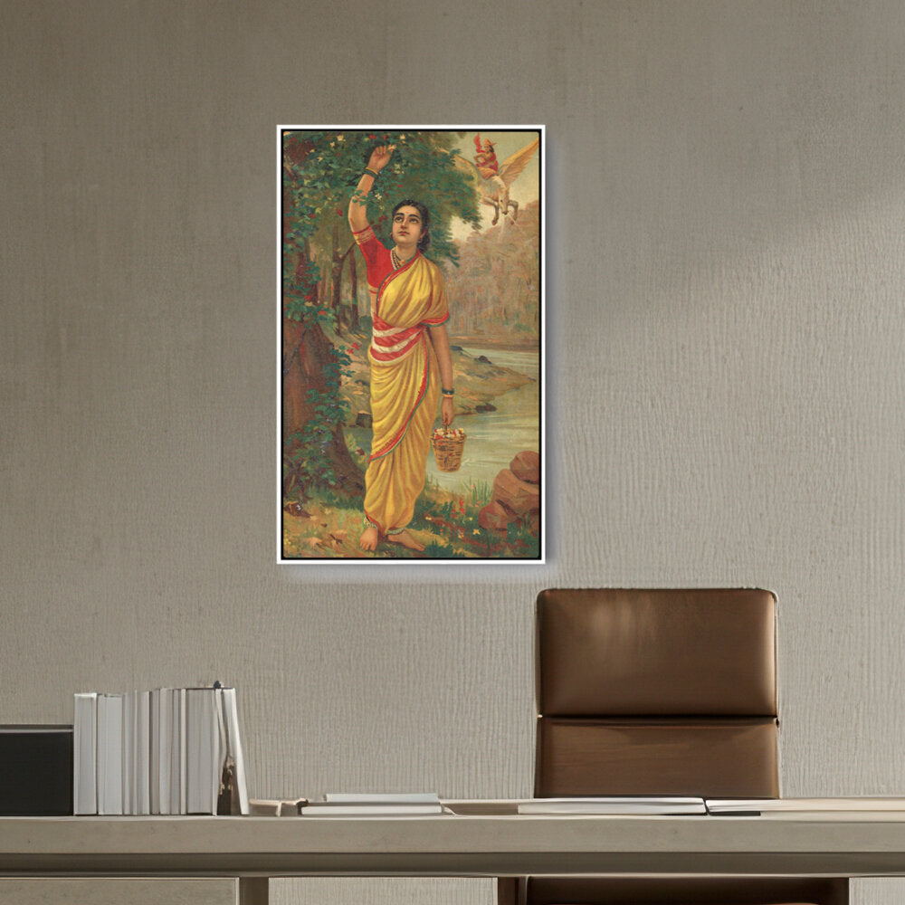 Ahalya Indravalokan - FLOATING FRAME