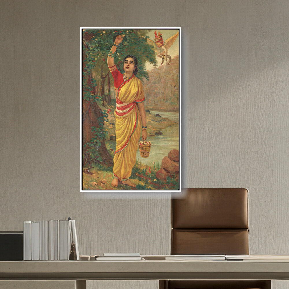 Ahalya Indravalokan - FLOATING FRAME