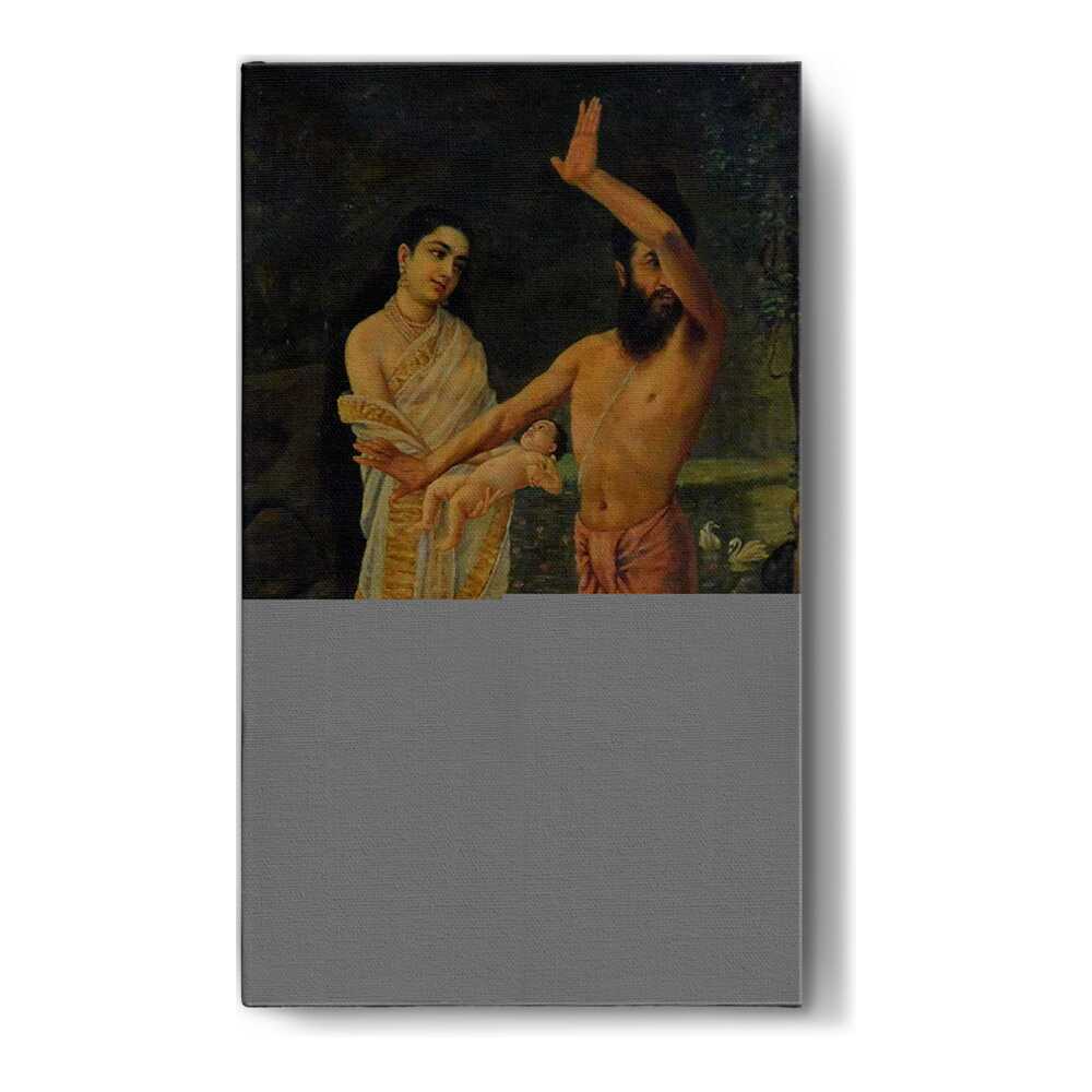 Birth Of Shakuntala - Wall Canvas