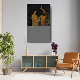 Birth Of Shakuntala - Wall Canvas