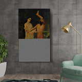 Ravi - Varma - Birth Of Shakuntala - Wall Canvas