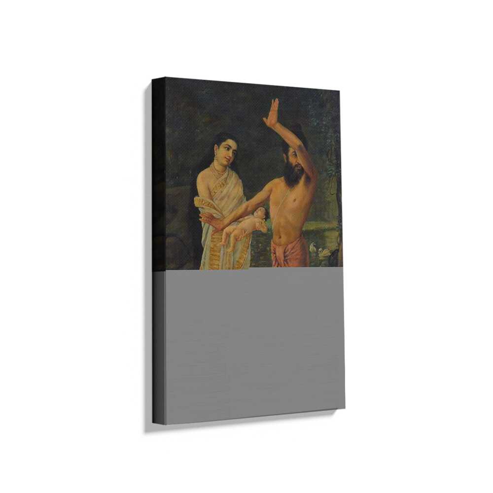 Birth Of Shakuntala - Wall Canvas