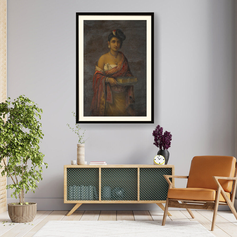 The Maharani Of Travancore - WALL MOUNT FRAME