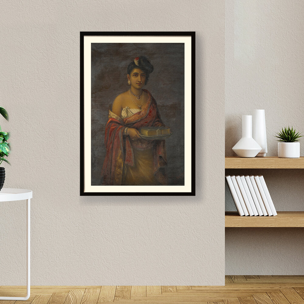 The Maharani Of Travancore - WALL MOUNT FRAME