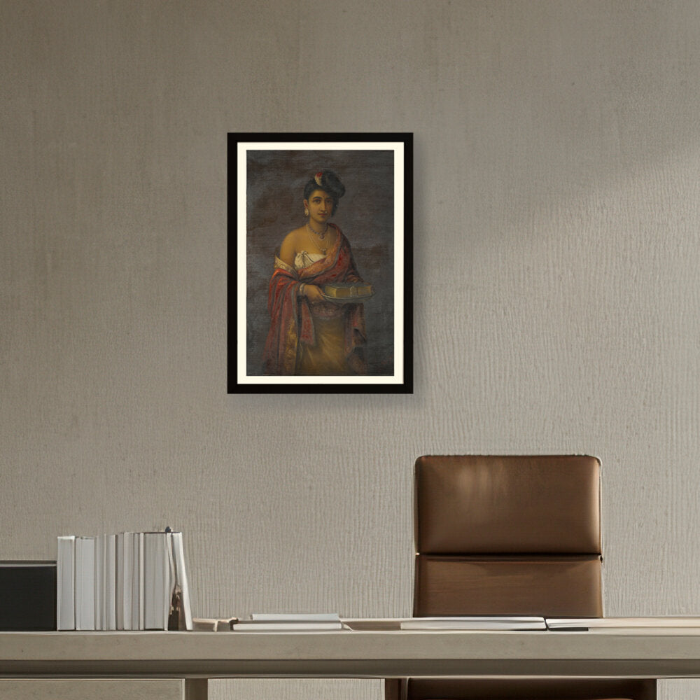 The Maharani Of Travancore - WALL MOUNT FRAME