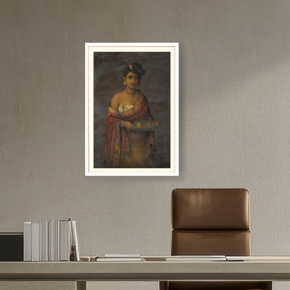 The Maharani Of Travancore - WALL MOUNT FRAME