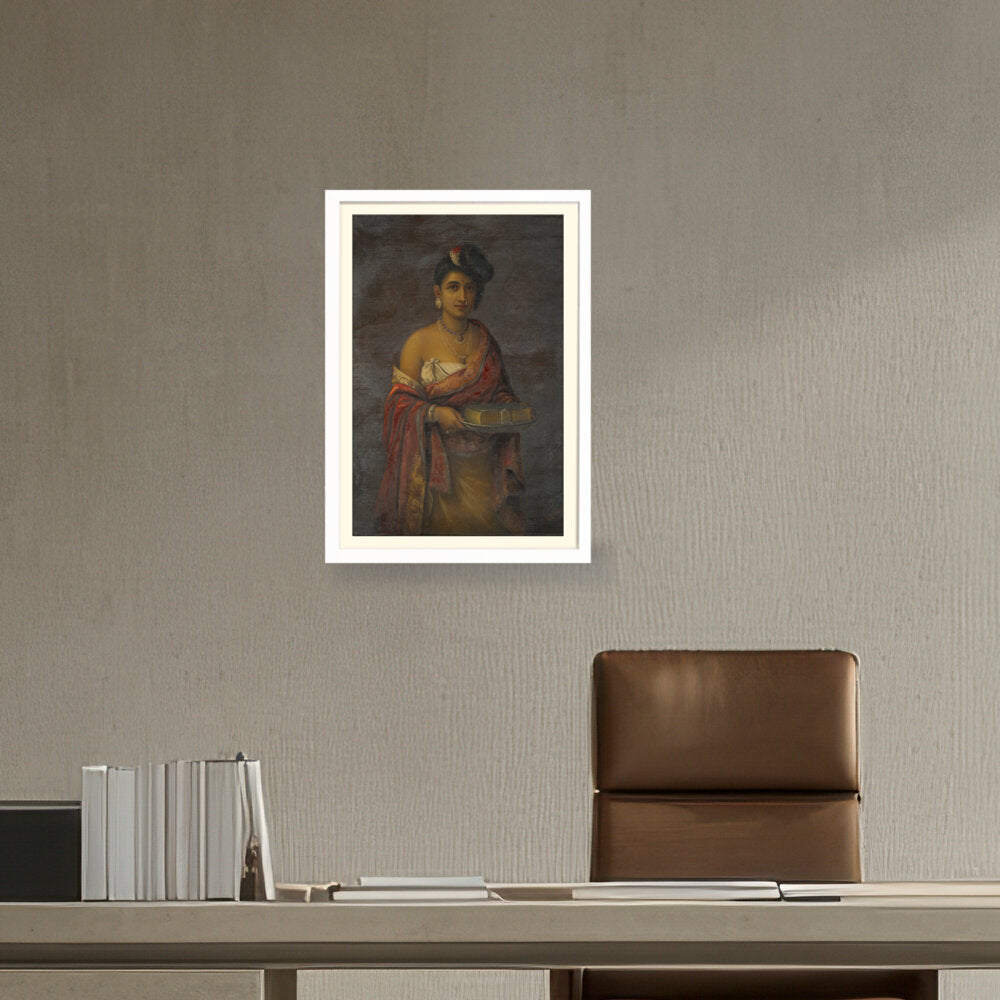 The Maharani Of Travancore - WALL MOUNT FRAME
