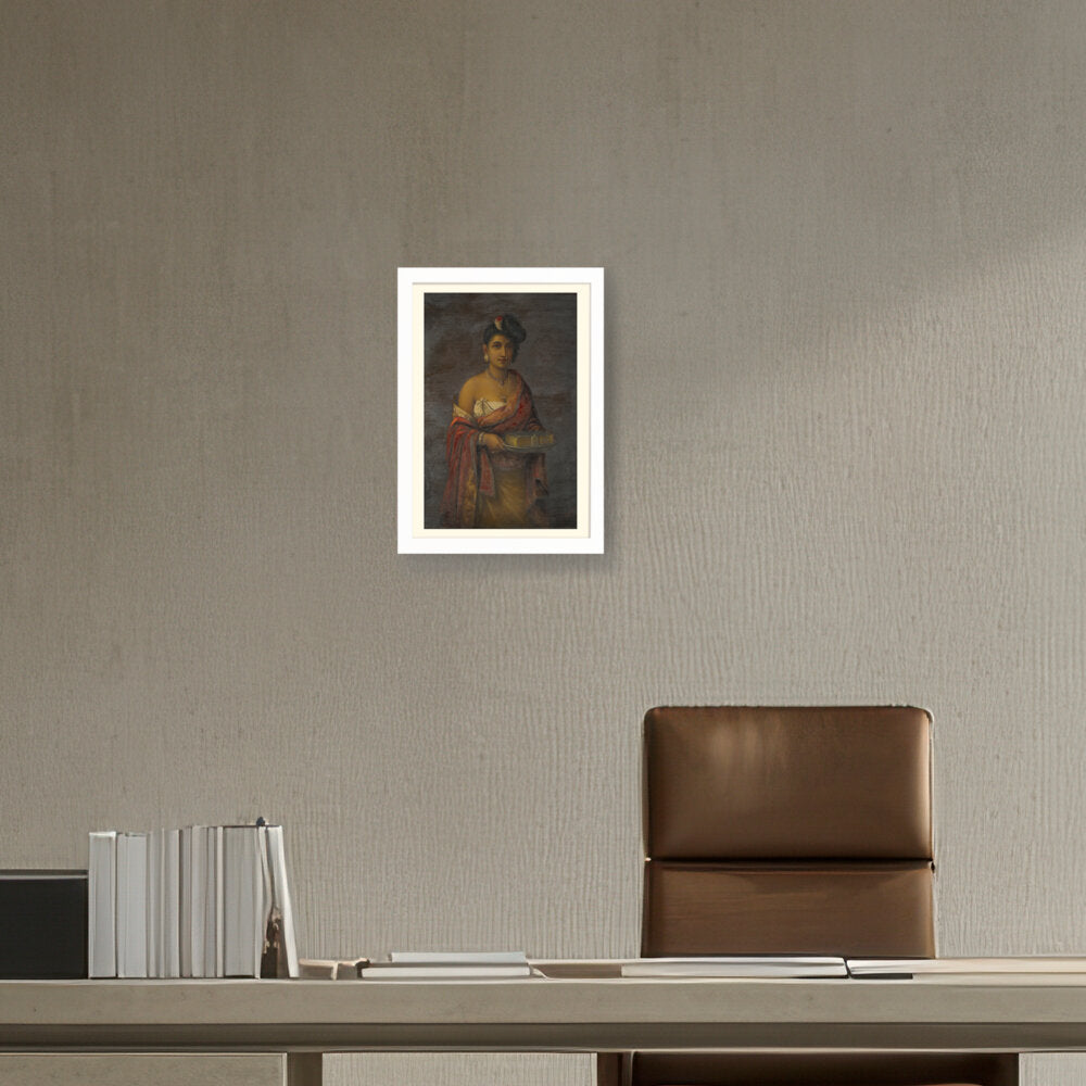The Maharani Of Travancore - WALL MOUNT FRAME