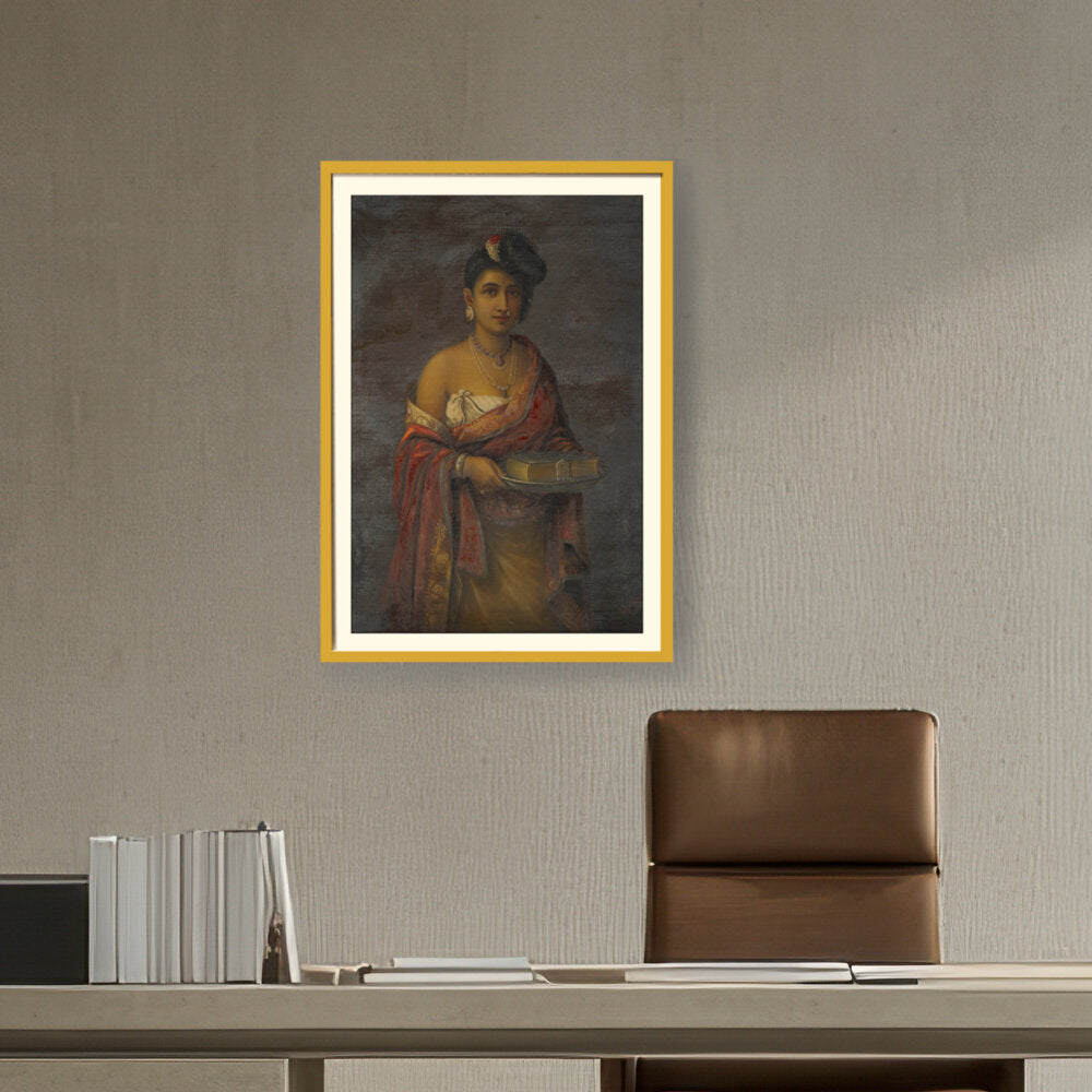 The Maharani Of Travancore - WALL MOUNT FRAME