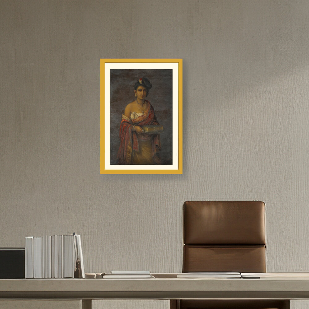 The Maharani Of Travancore - WALL MOUNT FRAME