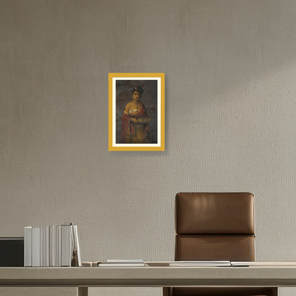 The Maharani Of Travancore - WALL MOUNT FRAME