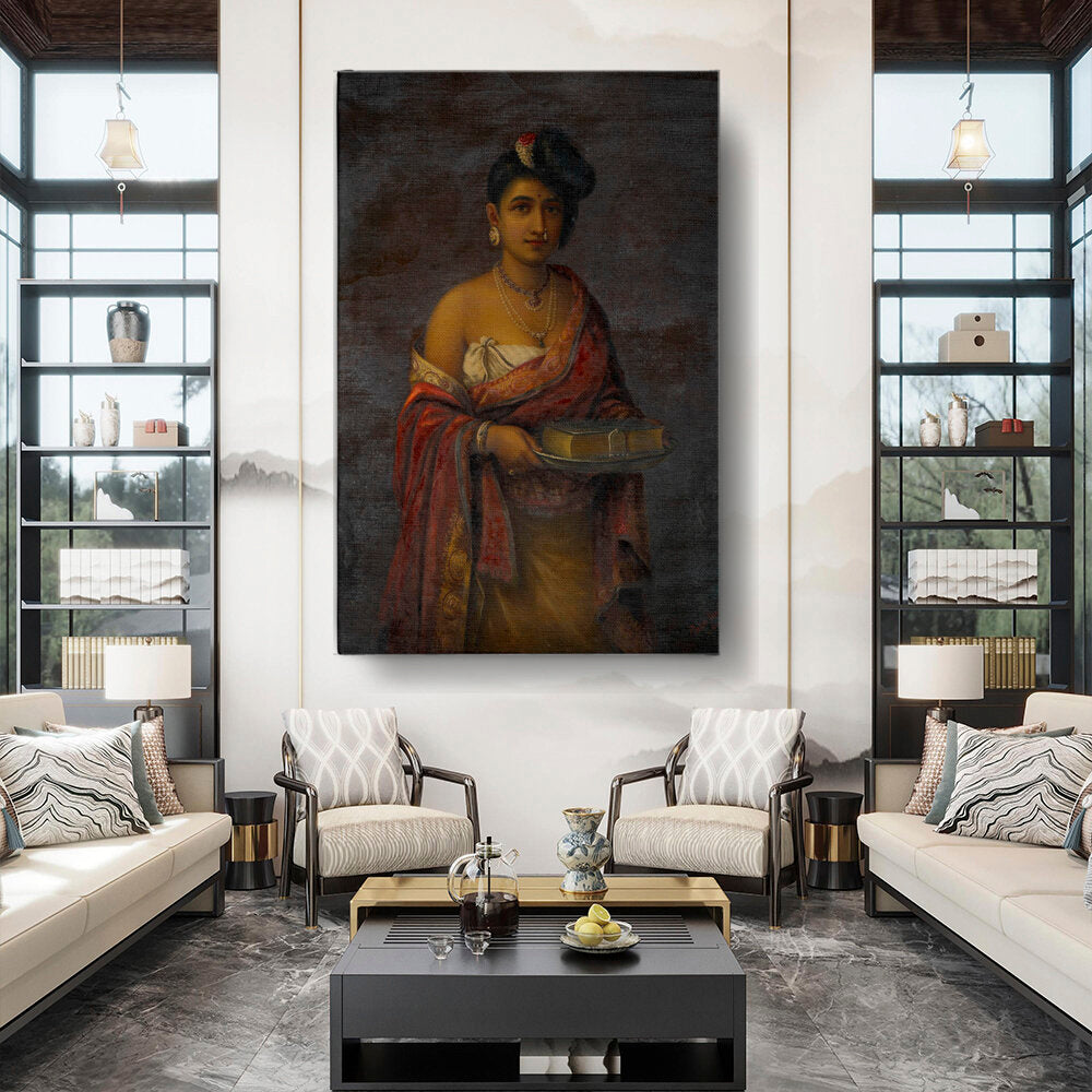 The Maharani Of Travancore - Wall Canvas