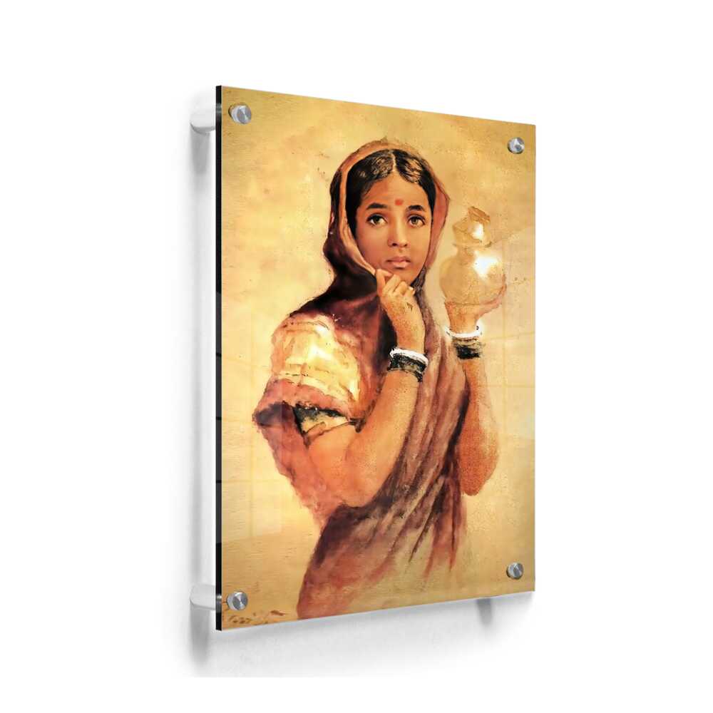 The Milkmaid - Acrylic Wall Photo