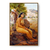 Shakuntala Lost In Thoughts - FLOATING FRAME