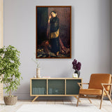 The Bombay Singer - Framed Canvas