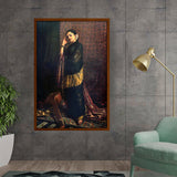 Ravi - Varma - The Bombay Singer - Framed Canvas