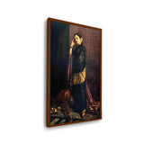 The Bombay Singer - Framed Canvas