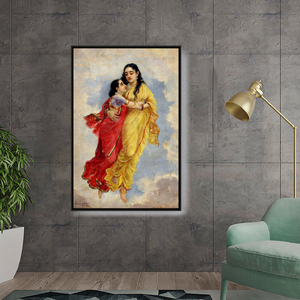 The Menaka Shakuntala - FLOATING FRAME